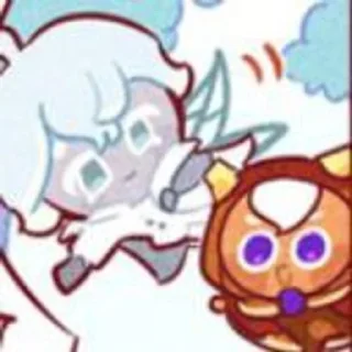 🙃 emoji Silverbell Cookie🏹 Telegram sticker 22 of 30