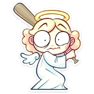 😳 emoji Нимб и рожки :: @stickroom Telegram sticker 19 of 48