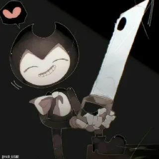 🖤 emoji ◌⑅⃝●♡⋆♡БЕНДИК♡⋆♡●⑅◌ Telegram sticker 20 of 39