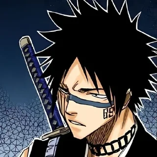 Sticker from Hisagi (@stikerybleach)