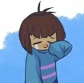 🔥 emoji Endertale frisk ❤️‍🔥 @Kyct18 Telegram sticker 12 of 116