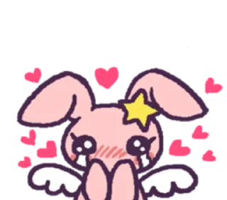 ☁️ emoji ໒  ангел и демон ┄ @bryrin ₊   ˚ Telegram sticker 24 of 37