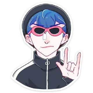 🩵 emoji Джем | @Stick4Gram Telegram sticker 17 of 48