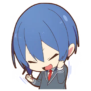 🥳 emoji Маленький Отаку 2 @Nyasticks Telegram sticker 7 of 41