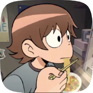👾 emoji Young Neil Telegram sticker 14 of 50