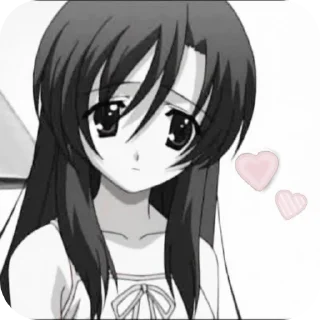 ❤ emoji Kotonoha Katsura Telegram sticker 5 of 25