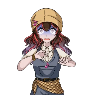 😨 emoji ~ sayuri otonokoji by @wanna_s_l_e_e_p ~ Telegram sticker 18 of 26