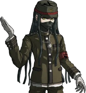 🤓 emoji ~ korekiyo shinguji by @wanna_s_l_e_e_p ~ Telegram sticker 14 of 90