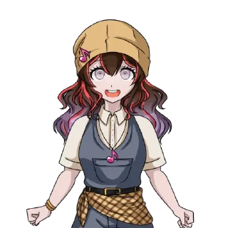 😃 emoji ~ sayuri otonokoji by @wanna_s_l_e_e_p ~ Telegram sticker 9 of 26
