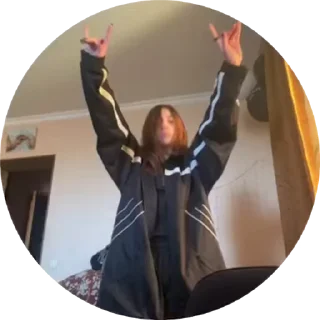 🤘 emoji саня дурак Telegram sticker 24 of 39
