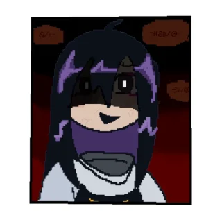 👿 emoji Aoi Telegram sticker 5 of 19