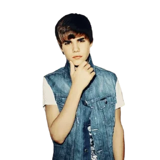 Sticker from Justin Bieber