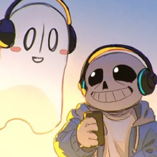 🎶 emoji санс йор Telegram sticker 5 of 98