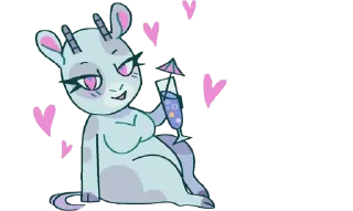 🍸 emoji 💜cows-19 @moolokobot Telegram sticker 8 of 120