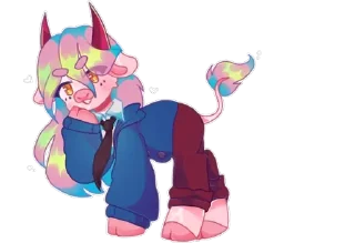 🤡 emoji 💜cows-19 @moolokobot Telegram sticker 18 of 120
