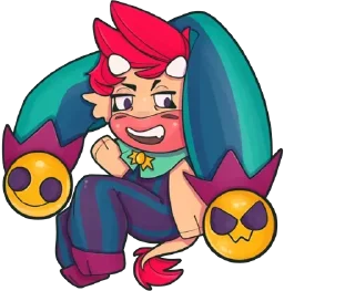 🤡 emoji 💜cows-51 @moolokobot Telegram sticker 20 of 120