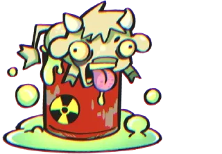 ☢️ emoji 💜cows-44 @moolokobot Telegram sticker 9 of 120