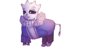 💀 emoji 💜 cows-4 @moolokobot Telegram sticker 7 of 119