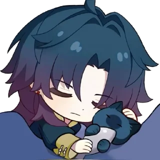 🗡️ emoji 𝔹𝕝𝕒𝕕𝕖 ☾  @wwkness  @StickersStarRail Telegram sticker 22 of 61
