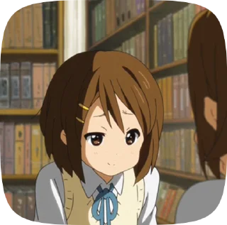 🌟 emoji K-on!! Stikers by skullpetuh Telegram sticker 10 of 16