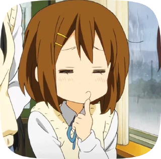 🌟 emoji K-on!! Stikers by skullpetuh Telegram sticker 11 of 16