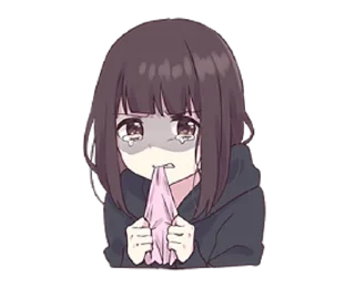 😠 emoji Куруми чан 2 @nyasticks Telegram sticker 15 of 26
