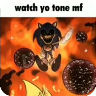 👺 emoji Sonic horror Telegram sticker 6 of 97