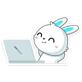 ☺️ emoji Кролик Олег :: @TgSticker Telegram sticker 20 of 49