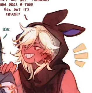 🥡 emoji cyno Telegram sticker 19 of 80