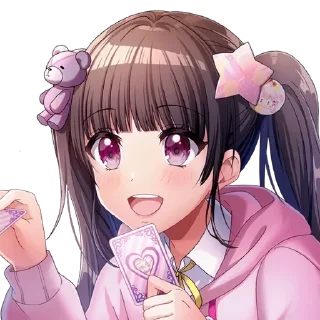 🌟 emoji michiru ♡ @d4djdaily Telegram sticker 20 of 120