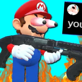 🟥 emoji Марио (Превьюшки SMG4) Telegram sticker 10 of 120