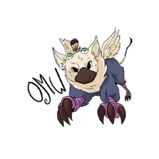 🌟 emoji The Last Guardian Telegram sticker 15 of 23
