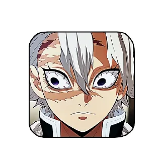 😋 emoji Санеми @animestikersshop Telegram sticker 14 of 14