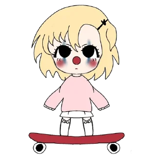 🤡 emoji катя хуятя : @yanacolyax666 Telegram sticker 22 of 34