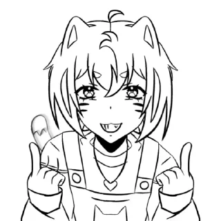 🌟 emoji Kohascot Telegram sticker 24 of 115