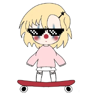 😎 emoji катя хуятя : @yanacolyax666 Telegram sticker 23 of 34