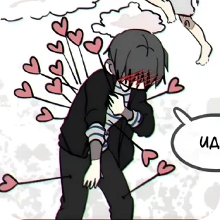 🌟 emoji 𝘿𝙚𝙢𝙤𝙣/ 𝙏𝙚𝙣𝙚 Telegram sticker 13 of 69