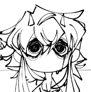 🌟 emoji Черная хуйня Telegram sticker 18 of 90