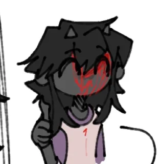 🌟 emoji Черная хуйня Telegram sticker 7 of 90