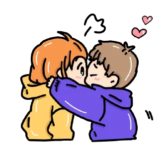 😘 emoji Котя и Лися Telegram sticker 14 of 38