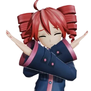 🙅‍♀ emoji Teto by Medvi Telegram sticker 16 of 36