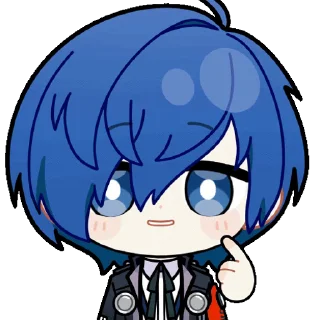 🤩 emoji Persona 3 Protagonist Telegram sticker 8 of 20