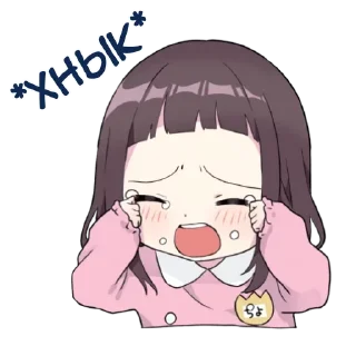 😭 emoji Менхера-чан @nyasticks Telegram sticker 20 of 28