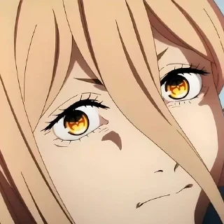 Sticker from chainsaw man