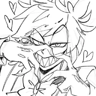 ✋ emoji alastor #2 Telegram sticker 24 of 57