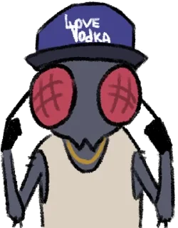 🌟 emoji ебанутая муха @YAPREDALXRISTA Telegram sticker 7 of 10