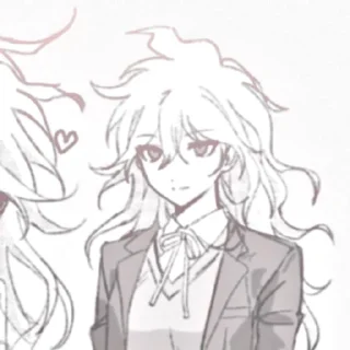 🌟 emoji fem! nagito Komaeda :3 Telegram sticker 12 of 56