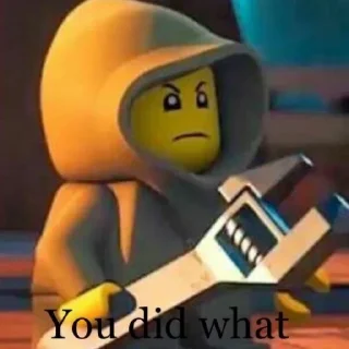 😡 emoji ninjago мемес Telegram sticker 9 of 38