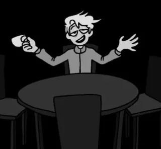 😃 emoji Butters / Mirai park Telegram sticker 10 of 88