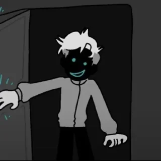 🙃 emoji Butters / Mirai park Telegram sticker 15 of 88